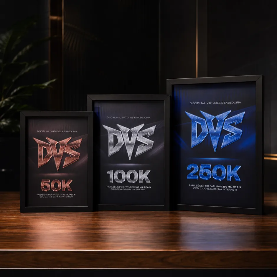 Placas de premiação Arrisca